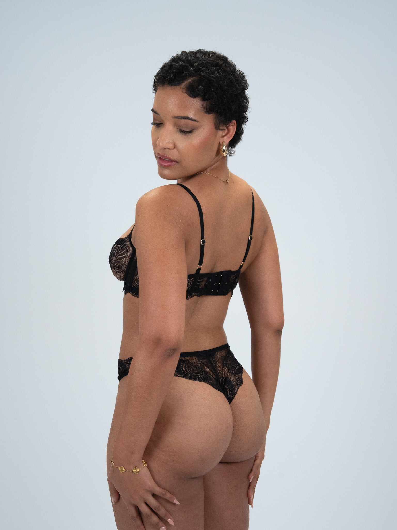 BELLISSIME BLACK TANGA